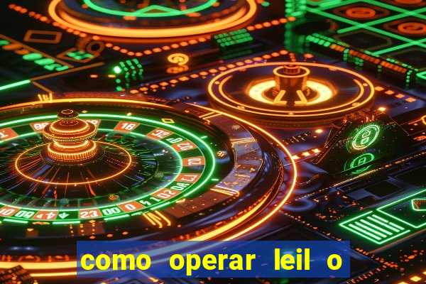 como operar leil o de abertura mini indice